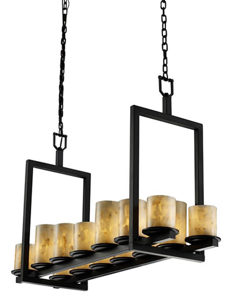 Dakota 14-Light Bridge LED Chandelier (Short)