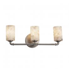 Justice Design Group ALR-8463-10-NCKL - Bronx 3-Light Bath Bar