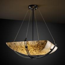 Justice Design Group ALR-9722-25-NCKL - 24" Pendant Bowl w/ Crossbar