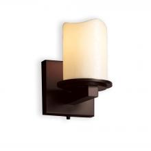 Justice Design Group CNDL-8771-14-CREM-DBRZ - Dakota 1-Light Wall Sconce