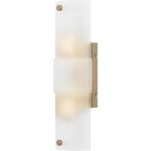 Quoizel FGN8705BGD - Finnegan 2-Light Bronze Gold Wall Sconce