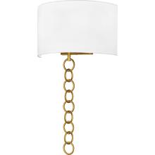 Quoizel QW6798BRG - Baynes 2-Light Brushed Gold Wall Sconce