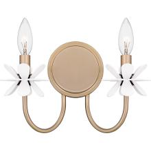 Quoizel REY8812BGD - Remy 2-Light Bronze Gold Wall Sconce