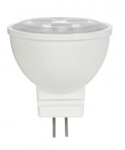 Satco Products Inc. S9281 - 3W; LED; MR11; 3000K; 25 deg. beam spread; 25000 Average rated hours; 210 Lumens; GU4 base; 12 Volt