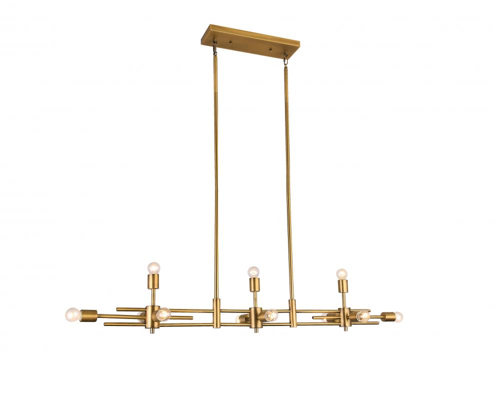 Chandelier Matte Brass