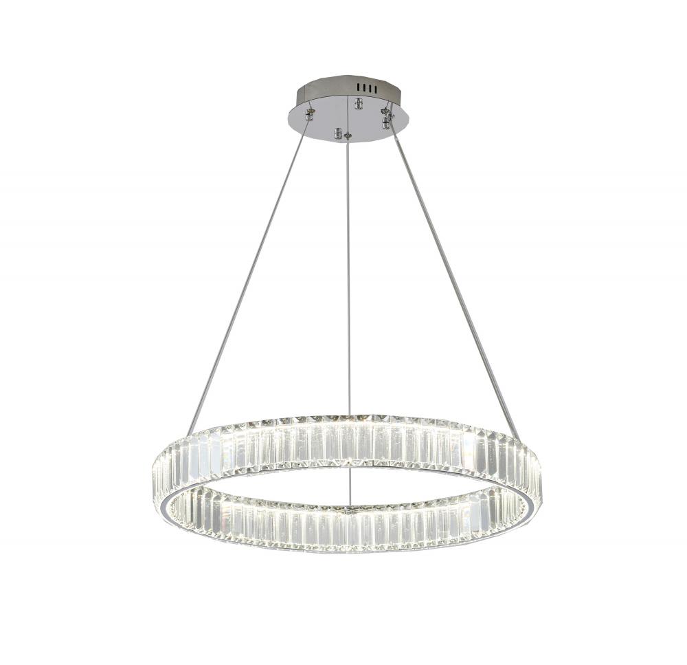 LED Chandelier Chrome