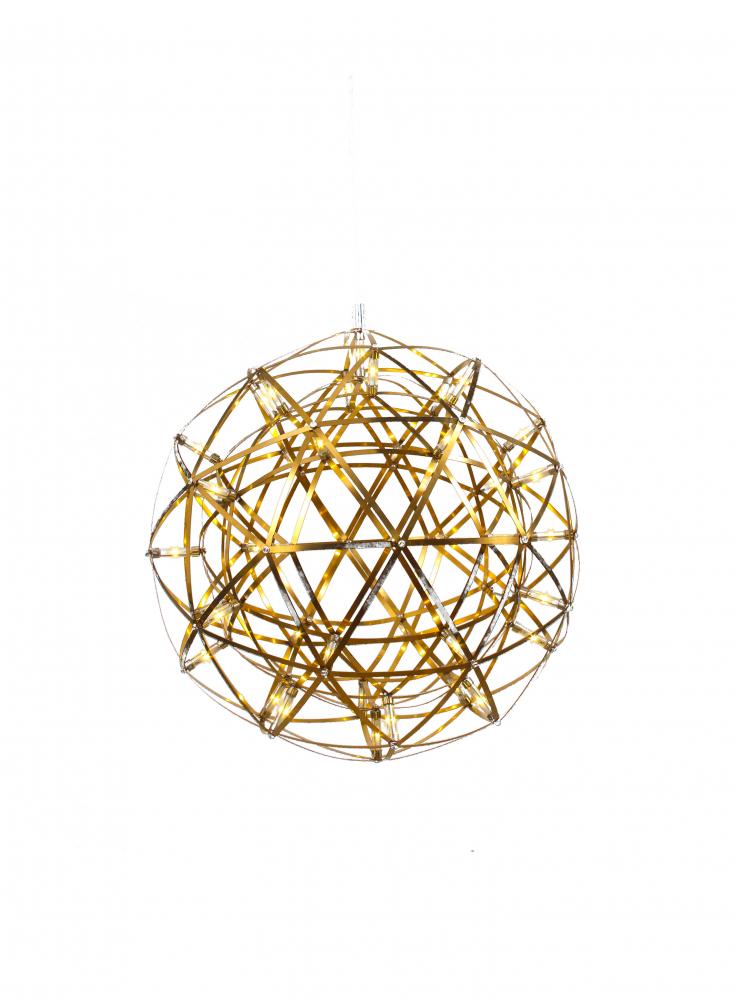 LED Chandelier Gold