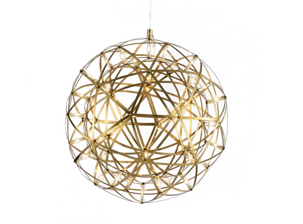 LED Chandelier gold