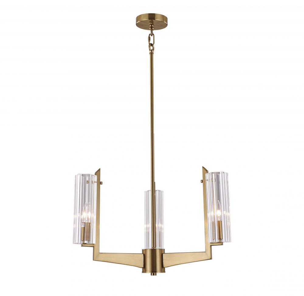 Chandelier Brass