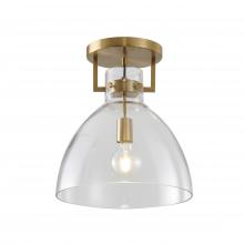 Bethel International LC02FM14BR - Semi Flush Mount Gold