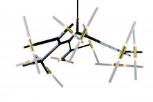 Bethel International MA33BLK - Chandelier Shiny Black