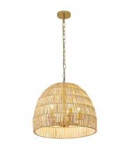 Bethel International MIA19C20W - Chandelier  Natural White