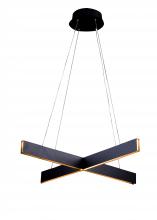 Bethel International MV04BLK - LED Chandelier Black