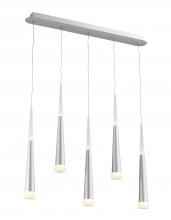 Bethel International MV08 - LED Single Pendant Lighting Sand Silver