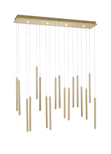 Bethel International TR19 - LED Chandelier Gold