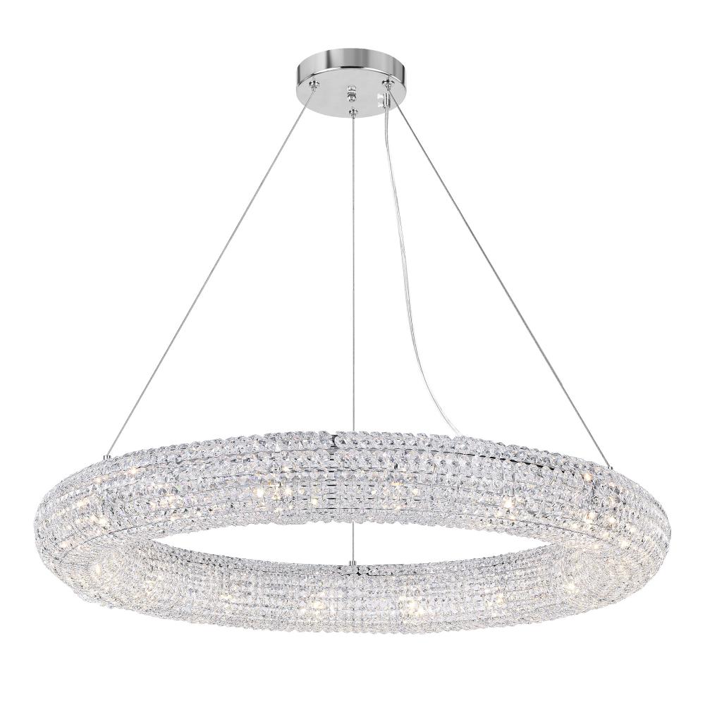 Veronique 16 Light Chandelier With Chrome Finish