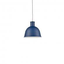 Kuzco Lighting Inc 493513-IB - Irving 13-in Indigo Blue 1 Light Pendant