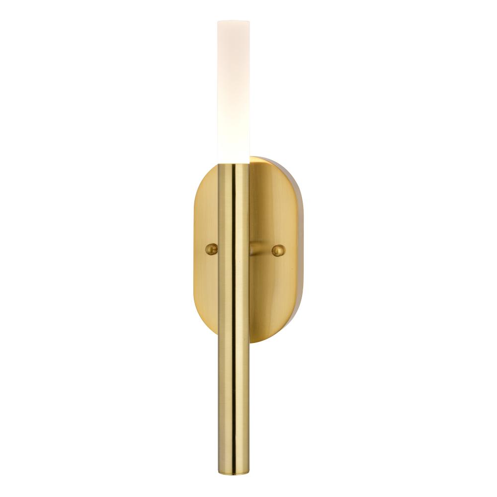 Fulton 18-in. 1 Light LED Wall Light Satin Brass