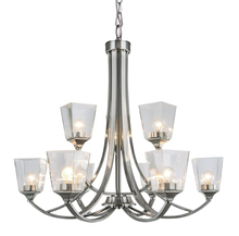 Revolution Lighting 4489BNSD - Nine Light Chandelier