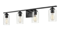 Revolution Lighting BL574BKCG - Four Light Vanity