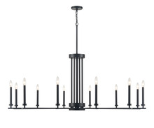 Revolution Lighting LB-1260BK - 12 Light Chandelier