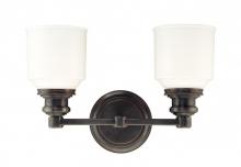 Hudson Valley 3402-PN - 2 LIGHT BATH BRACKET