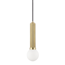 Hudson Valley 5104-AGB - 1 LIGHT PENDANT