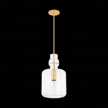 Mitzi by Hudson Valley Lighting H902701S-AGB - Lumi Pendant