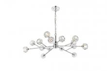 Elegant 3509D42C - Graham 15 Light Pendant in Chrome