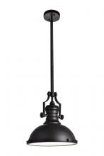 Elegant LD5001D13ORB - Eamon Collection Pendant D13 H13.3 Lt:1 Oil rubbed bronze Finish