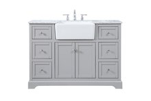 Elegant VF60248GR - 48 inch Single bathroom vanity in grey