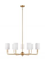 Visual Comfort & Co. Studio Collection 3109309-848 - Foxdale Nine Light Chandelier