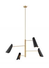 Visual Comfort & Co. Studio Collection AEC1024BBSMBK - Tresa Four Light Chandelier