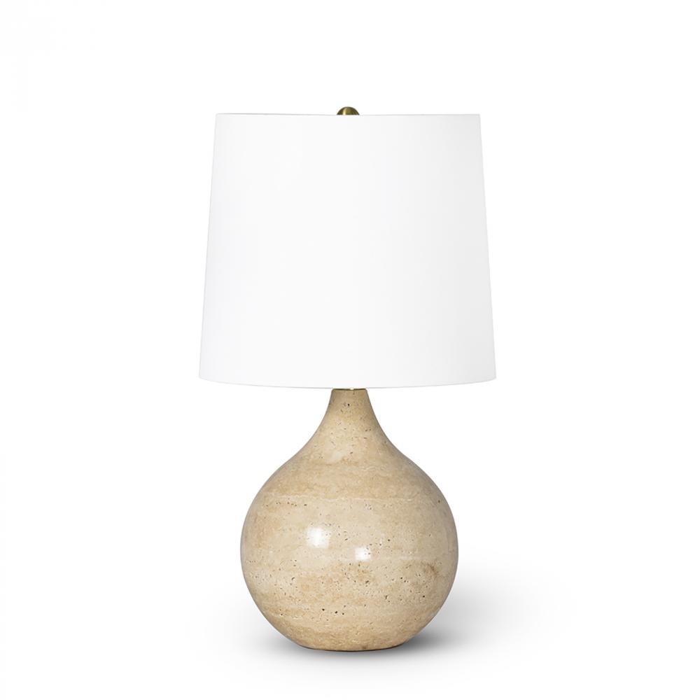 Regina Andrew Noa Travertine Mini Lamp (Natural)