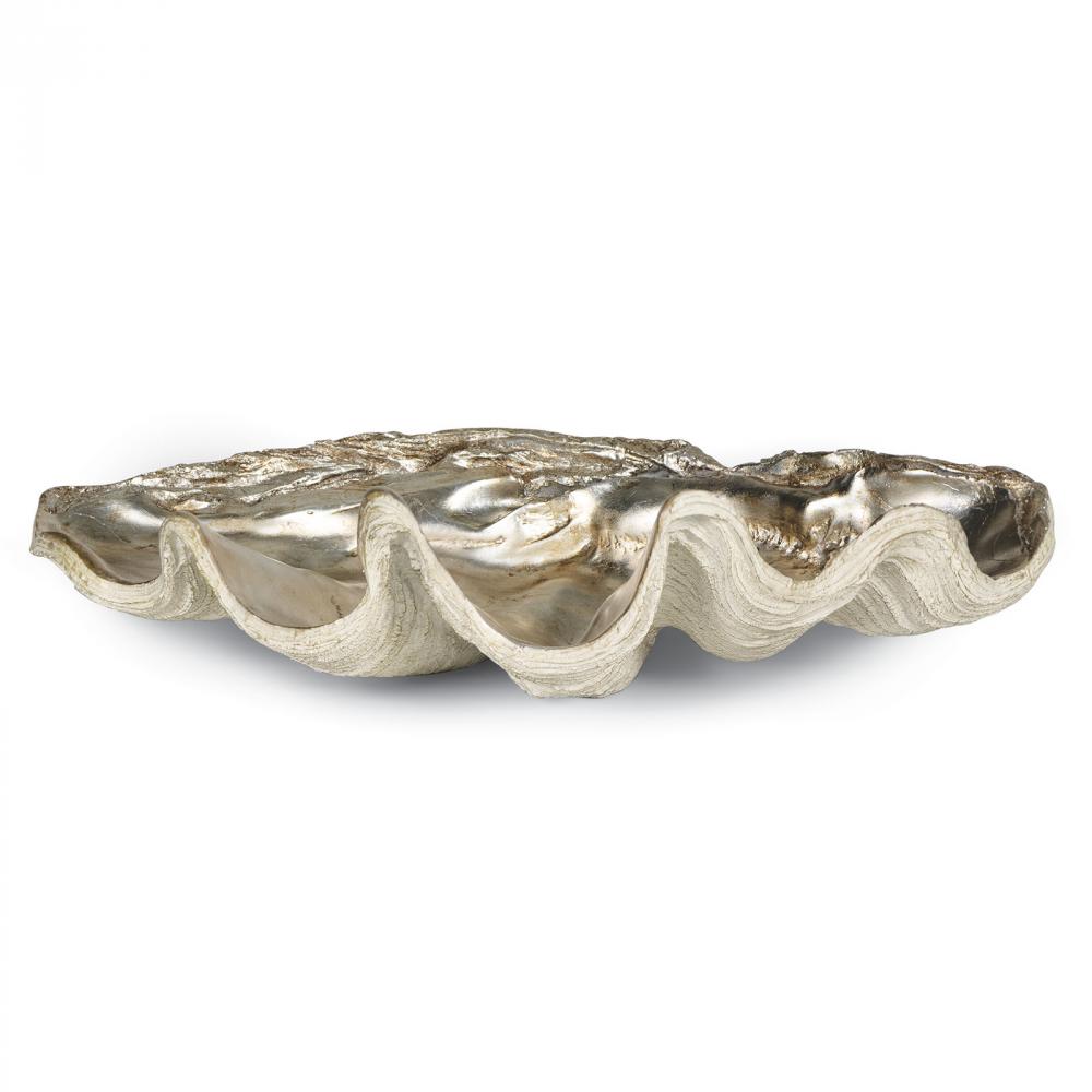 Regina Andrew Clam Bowl Large (Ambered Silver Le