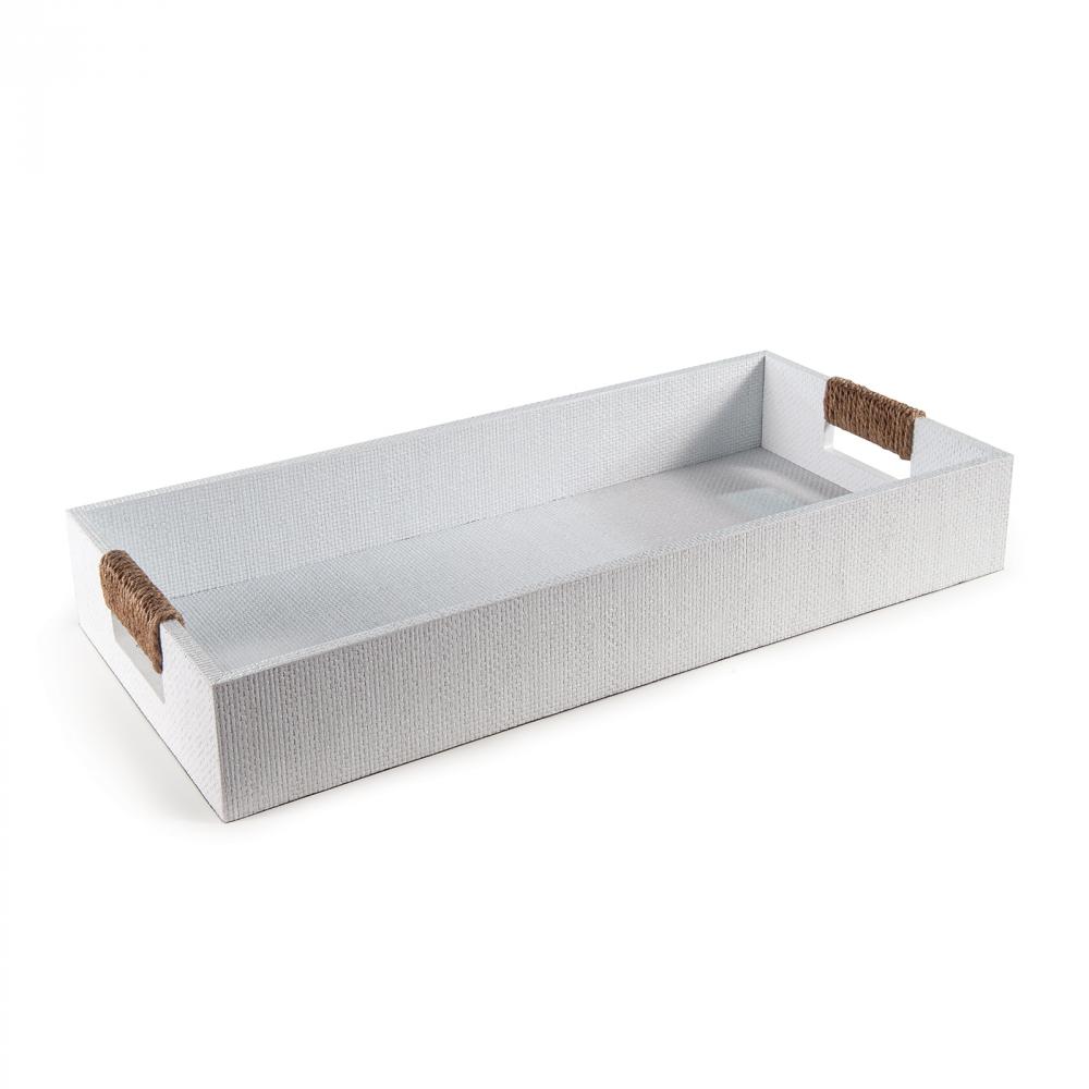 Regina Andrew Logia Rectangle Tray Small (White)