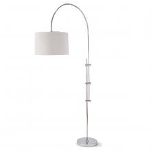 Regina Andrew 14-1004PN - Regina Andrew Arc Floor Lamp With Fabric Shade (