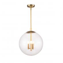 Regina Andrew 16-1246NB - Regina Andrew Cafe Pendant Small (Natural Brass)