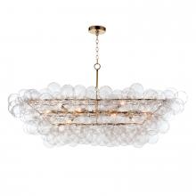 Regina Andrew 16-1381NB - Regina Andrew Bubbles Chandelier Linear (Clear)