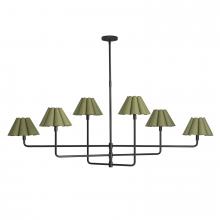 Regina Andrew 16-1454BB-GRN - Regina Andrew Polly Metal Chandelier (Blackened