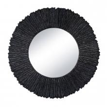 Regina Andrew 21-1073BLK - Regina Andrew Slate Mirror Round (Black)