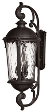 Hinkley 1929BK - Double XL Wall Mount Lantern