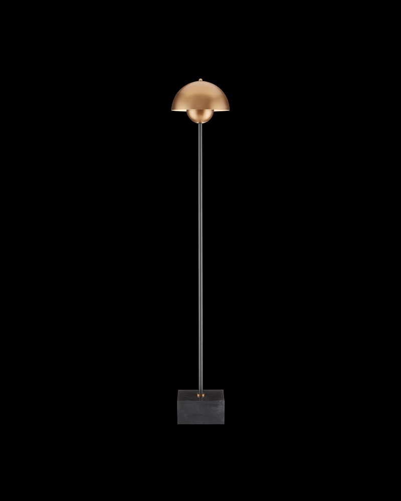 La Rue Brass Floor Lamp