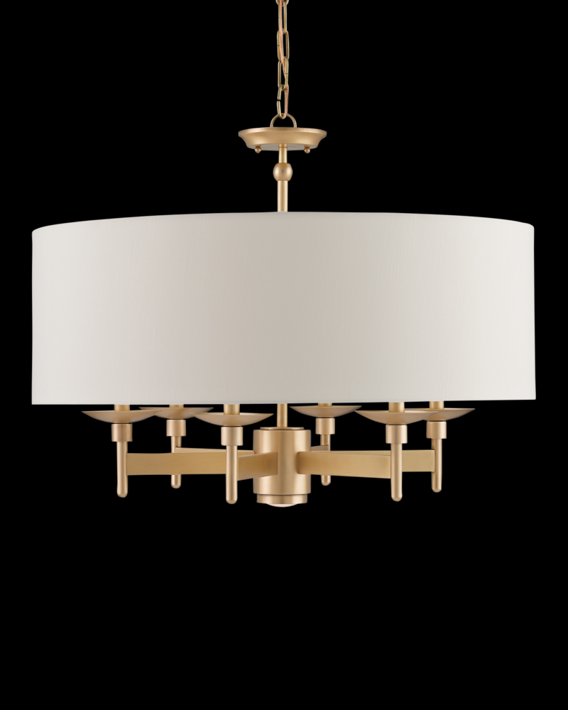 Bering Brass Semi-Flush Mount