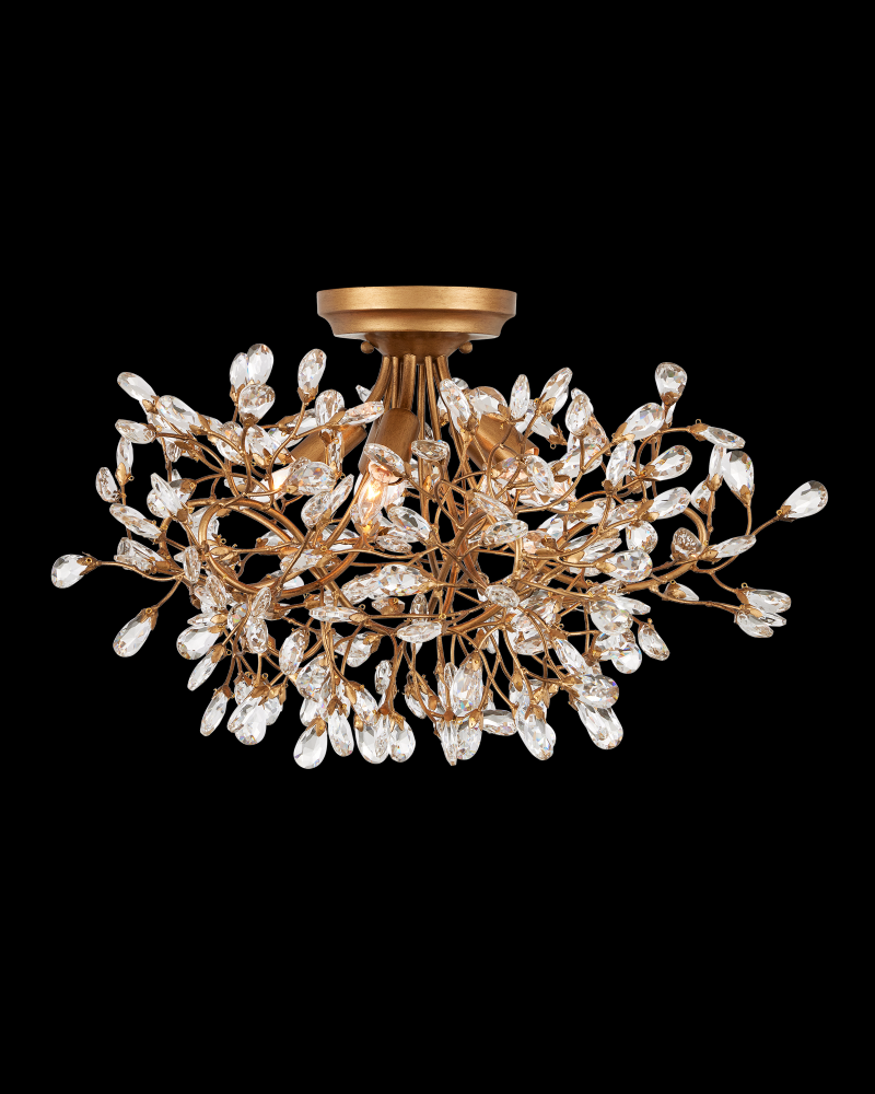 Crystal Bud Semi-Flush Mount