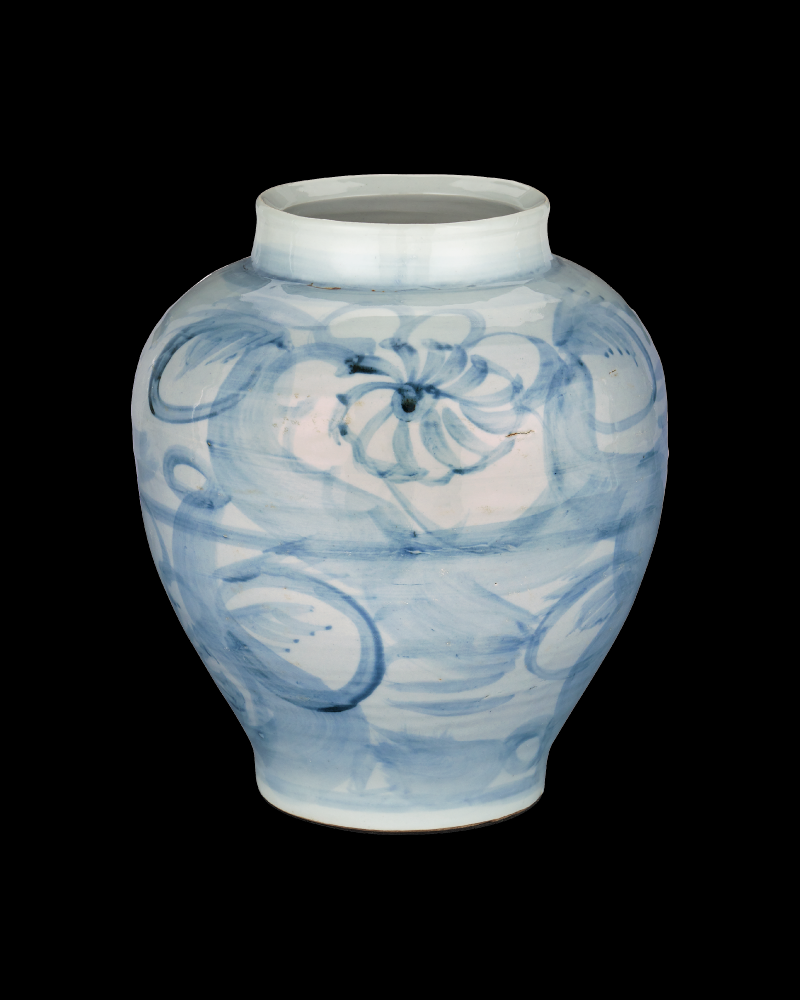 Ming-Style Countryside Medium Preserve Pot