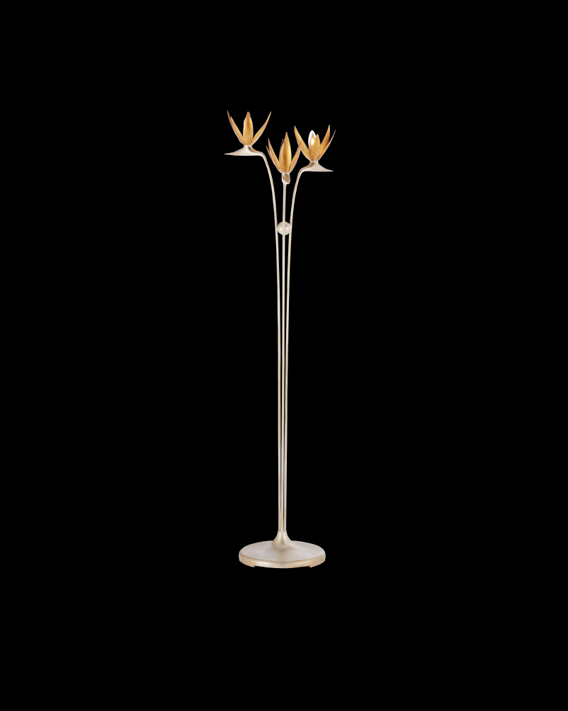 Paradiso Silver & Gold Floor Lamp