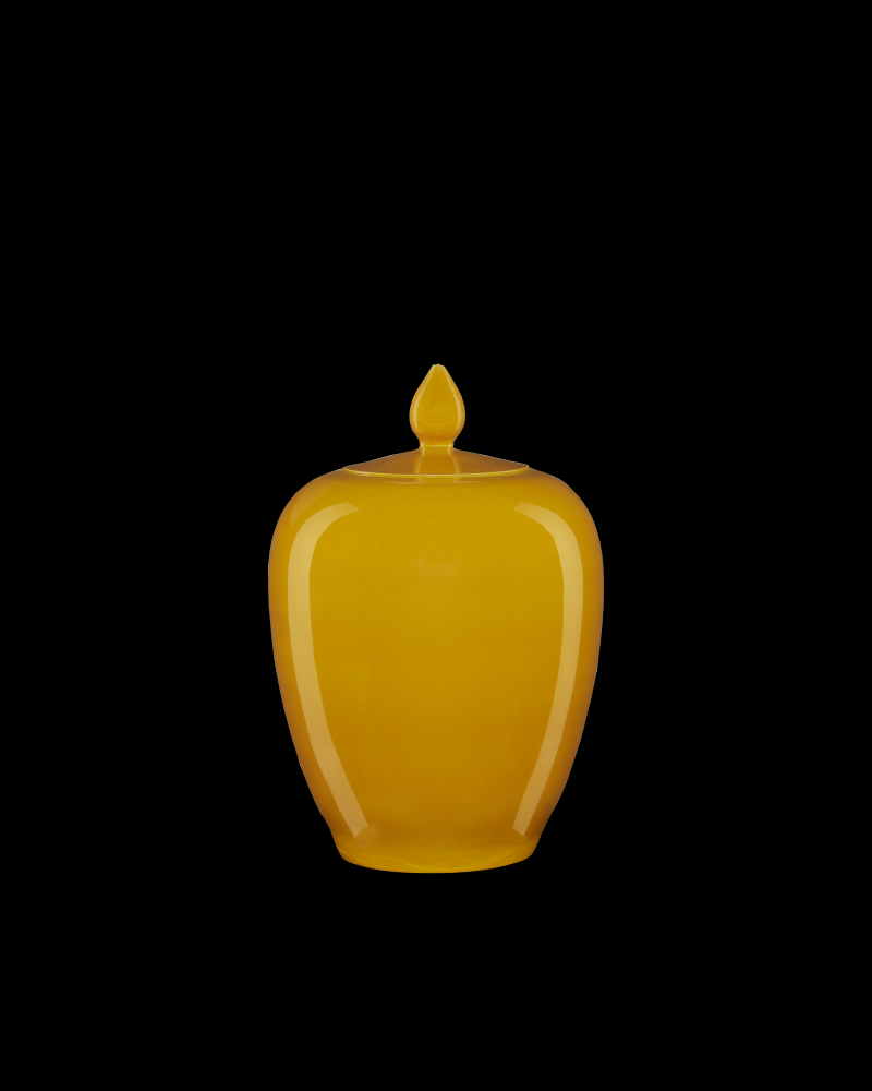 Imperial Yellow Ginger Jar