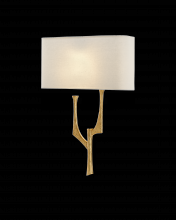 Currey 5000-0182 - Bodnant Gold Wall Sconce, Right