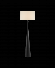 Currey 8000-0105 - Montenegro Black Floor Lamp